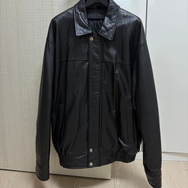 빈티지 소가죽 레더 자켓