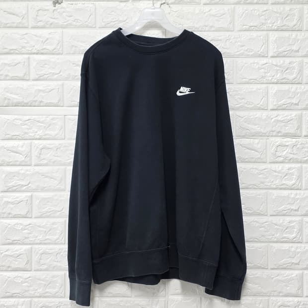 택포) 나이키 맨투맨 블랙 L