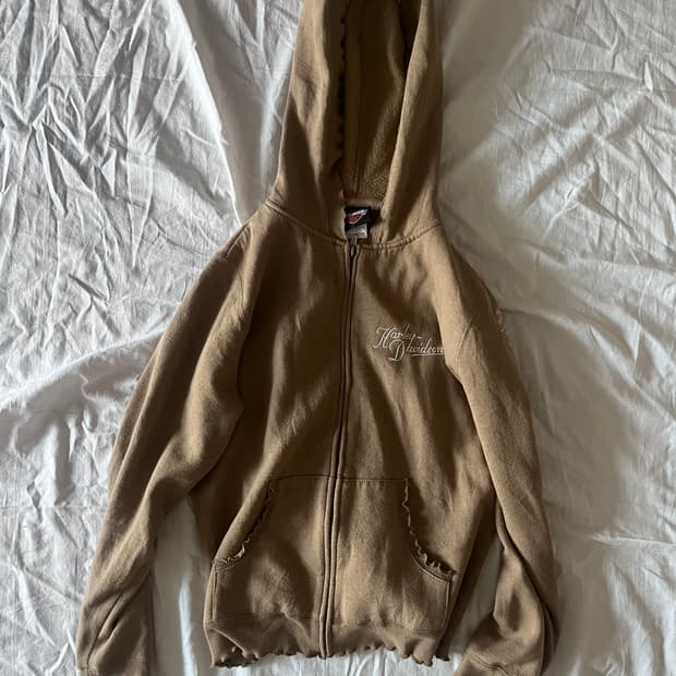 Harley Davidson Detail Hood Zip Up