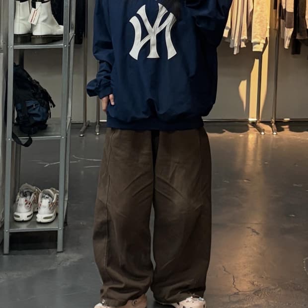 나이키 뉴욕 양키스 네이비 바람막이 웜업 A2844