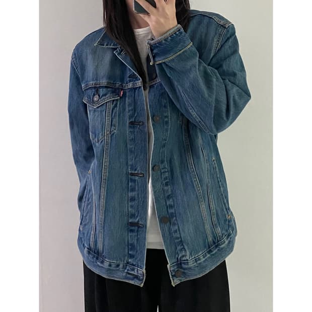 리바이스 청자켓