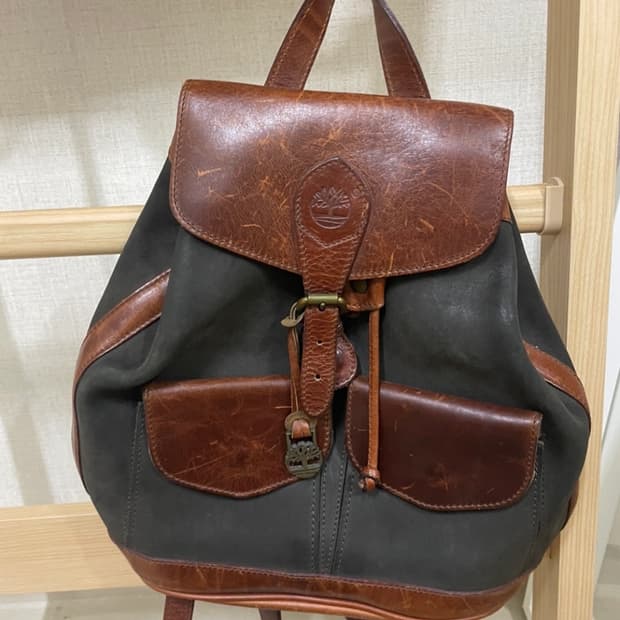 팀버랜드 복조리 백팩 빈티지