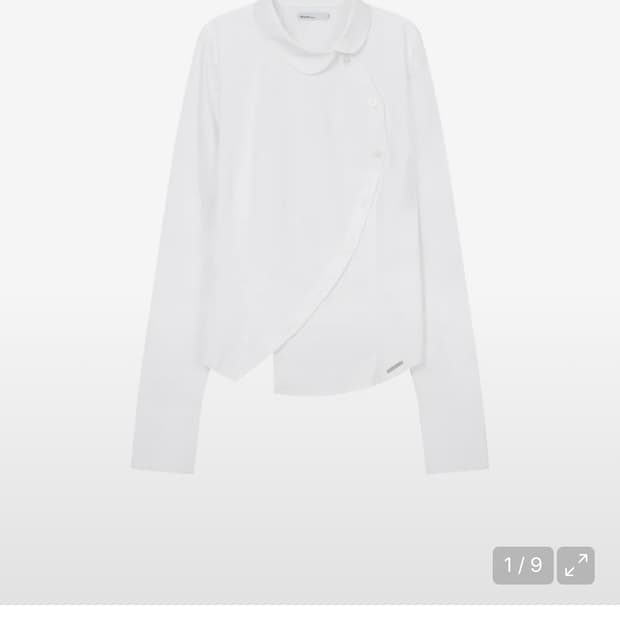 미세키서울 Oblique button shirts 오블리크 버튼 셔츠 