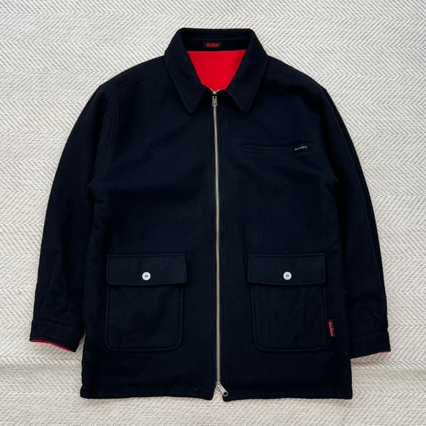 말보로 리버시블 울 자켓 r2636