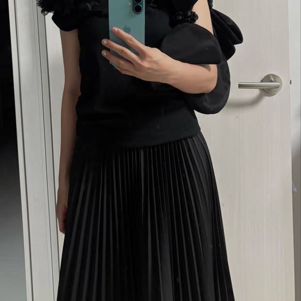 준야와타나베 16ss 아코디언 플리츠 스커트