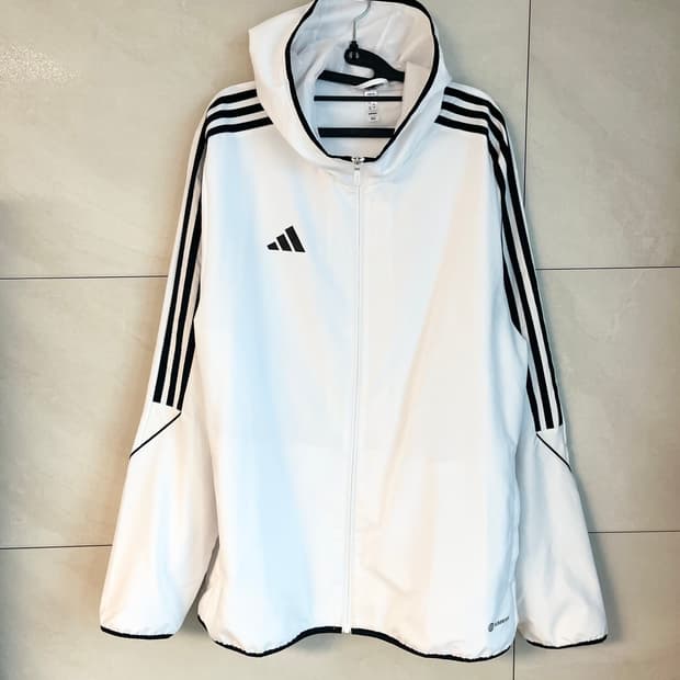 아디다스 윈드브레이커 바람막이 화이트 [2XL]