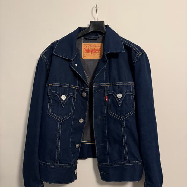 리바이스 Type1 청자켓 (S사이즈 / 실측100)