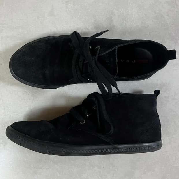 프라다 스포츠 스웨이드 슈즈 260