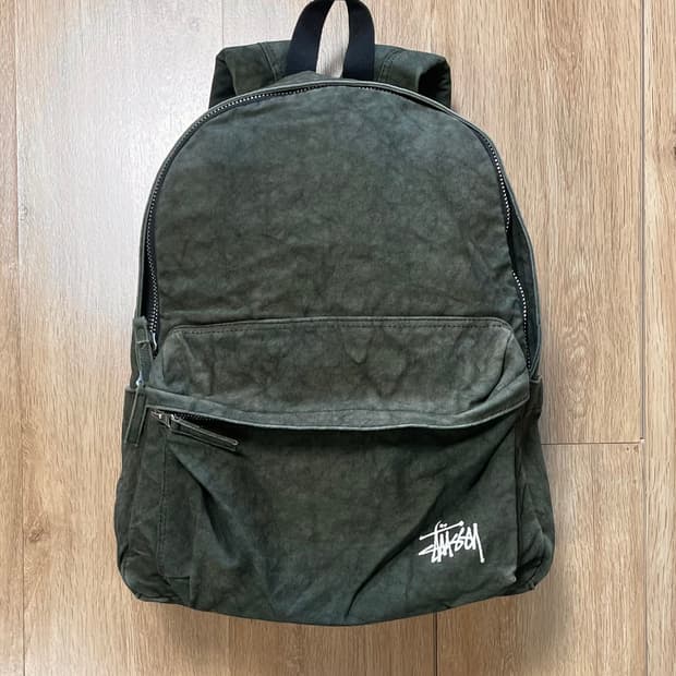 최저가 택포) 스투시 캔버스 (워시드) 백팩 가방