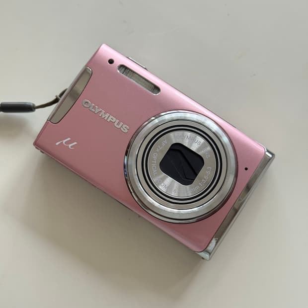 올림푸스 뮤1060 핑크