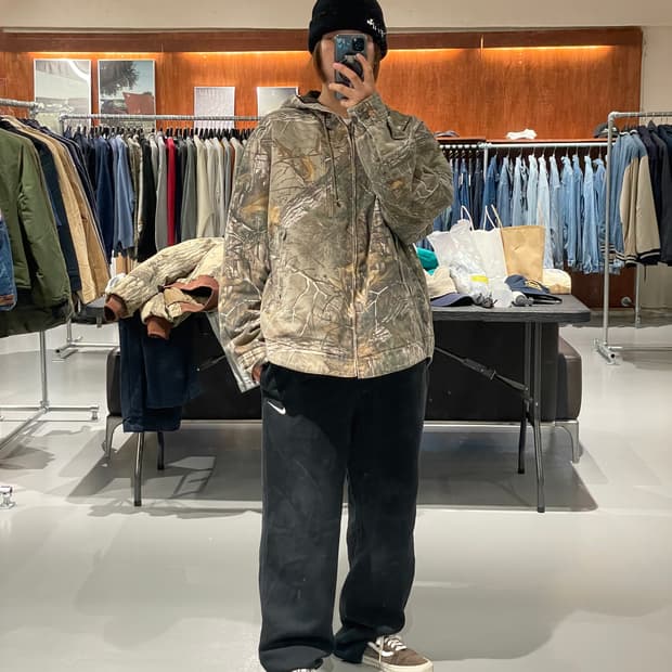 Realtree 후드 집업 자켓