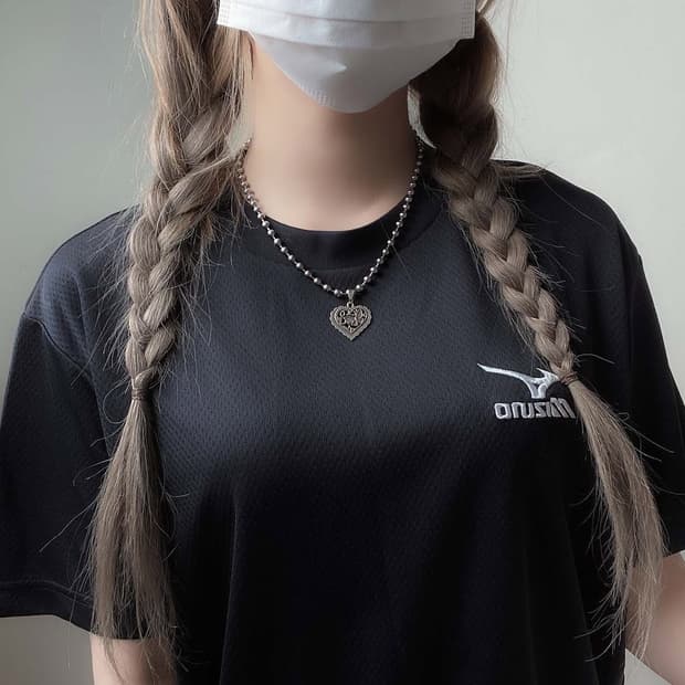 미즈노 블랙 반팔티 (남여공용)