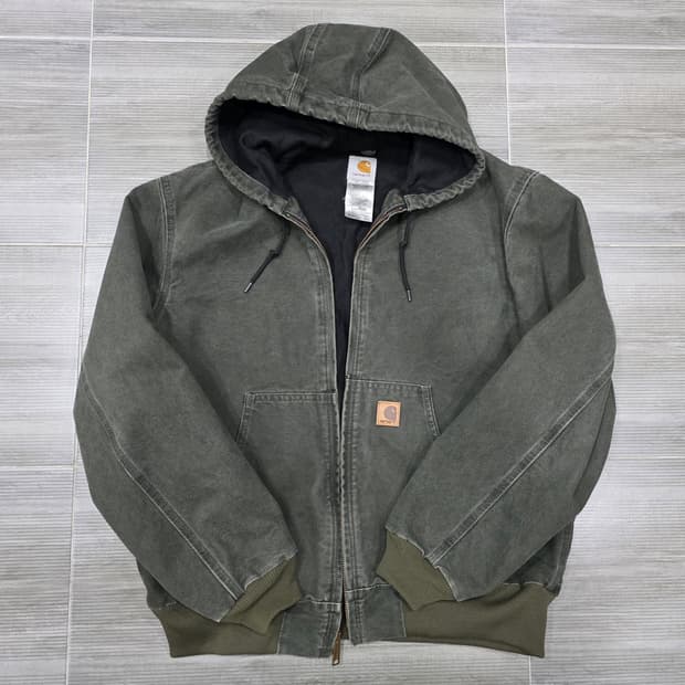 칼하트 j25 MOS 모스그린 L사이즈