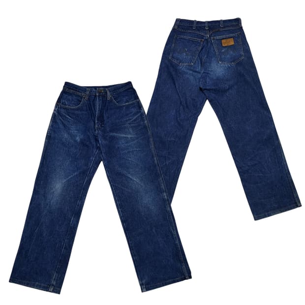 (35) 80s 랭글러데님팬츠 랭글러빈티지 랭글러청바지 wrangler