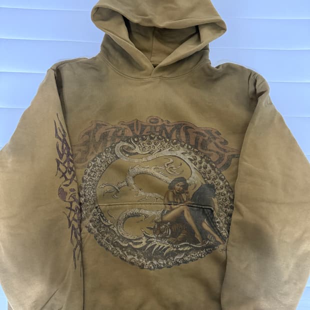 트래비스 스캇 2025 서울 머천 한정 후드티