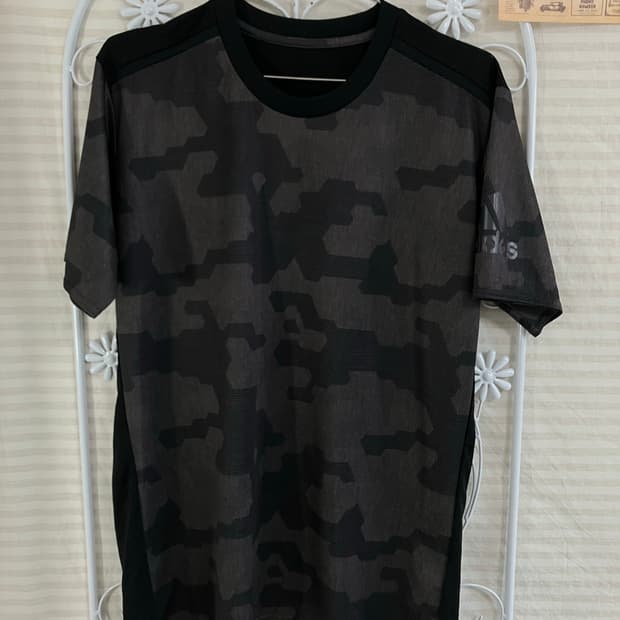 빈티지 아디다스 디지털 밀리터리 기능 반팔 931 y2k 스트릿 갸루 펑