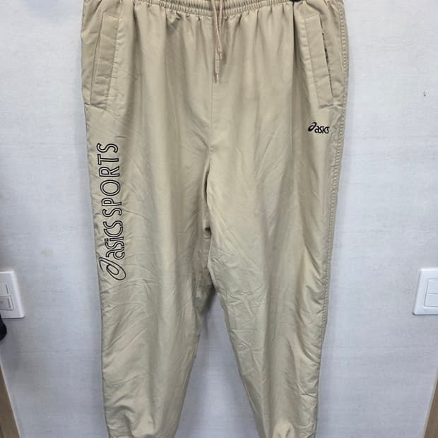 아식스 올드스쿨 안감누빔 방풍 팬츠 대략 xxl