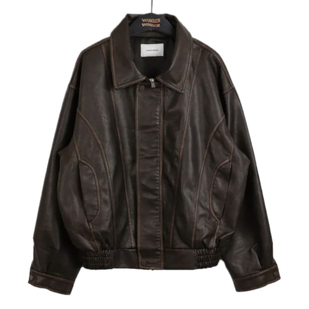 wonderwonder leather jacket