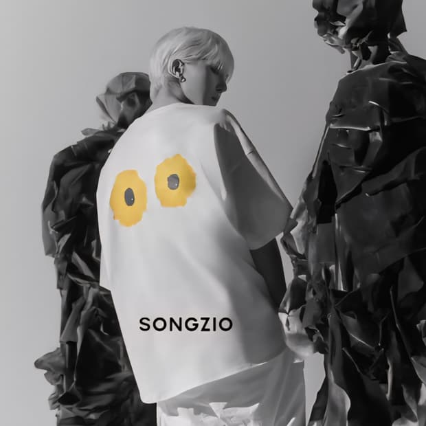 송지오옴므 썬플라워 송민호 반팔티