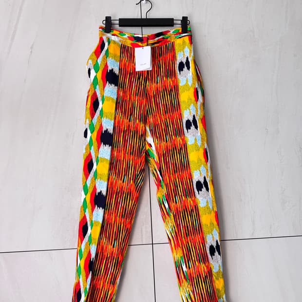 텍있는 새상품 CELINE 셀린느 패턴 팬츠 38(55사이즈)