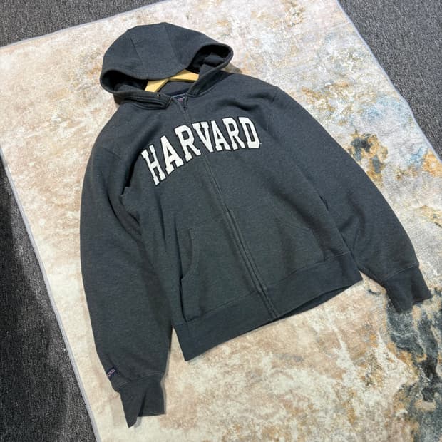 Jansport 빈티지 하버드 후드집업