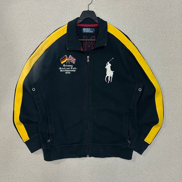 (L) 폴로 빅포니 레이싱 트랙자켓