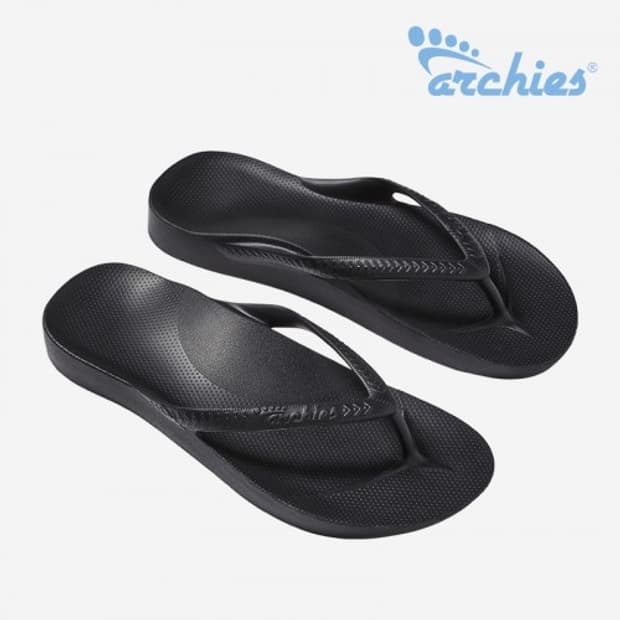 [us11] Archies 아치스 블랙 쪼리 플립플랍