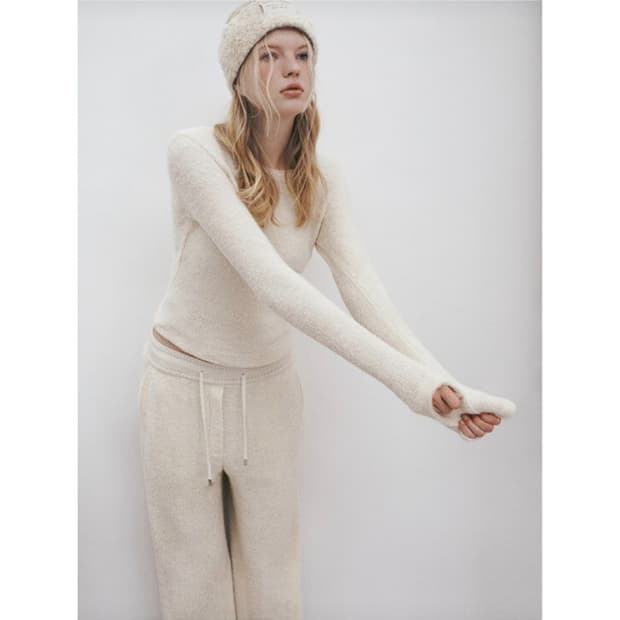 SJSJ x Teddy Tales 2026 부클 텍스처 탑