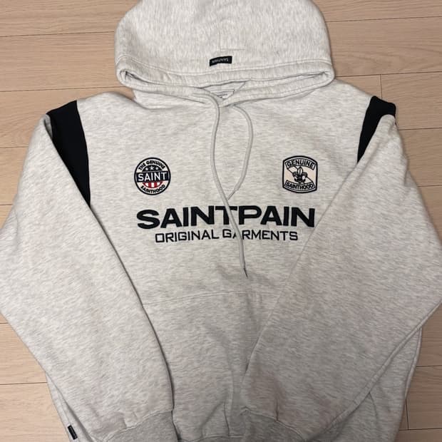 세인트페인 SP 세인트 클럽 바시티 후드