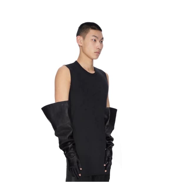 24ss 릭오웬스 런웨이 베이비카프스킨 비치롱 글로브