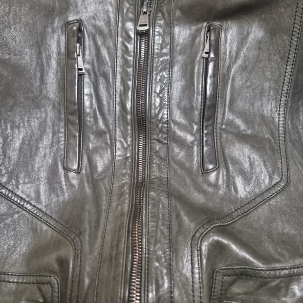 램스킨 가죽자켓