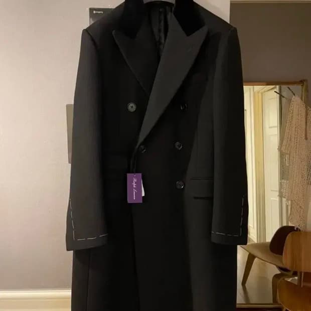 랄프로렌 퍼플라벨 더블코트