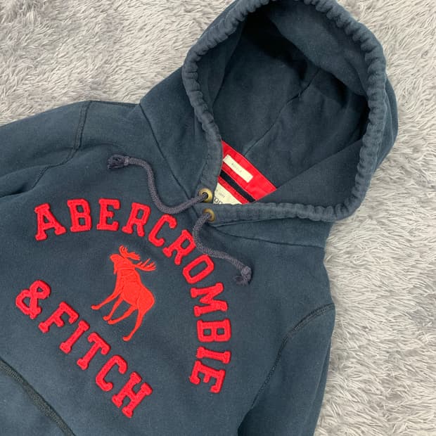 Y2k 아베크롬비 스펠아웃 후드