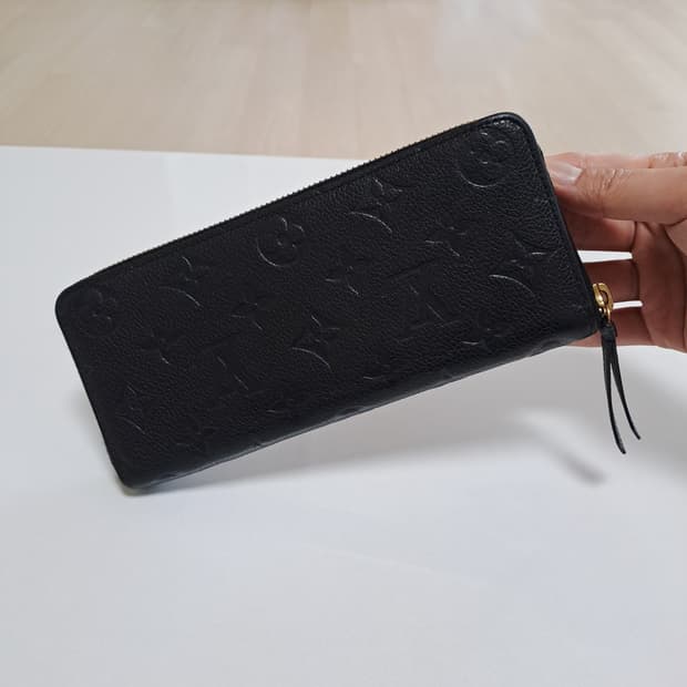 [100%/정품] 루이비통 앙프렝뜨 클레망스 장지갑 블랙, 루이비통지갑