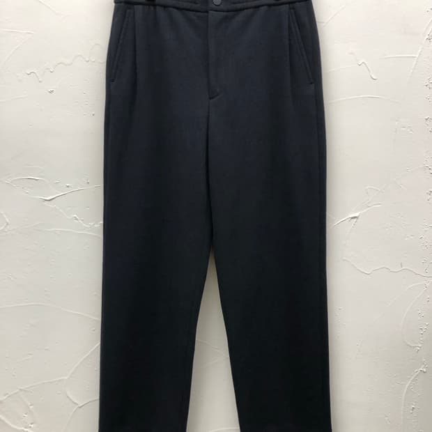 솔리드 옴므 밴딩 슬랙스