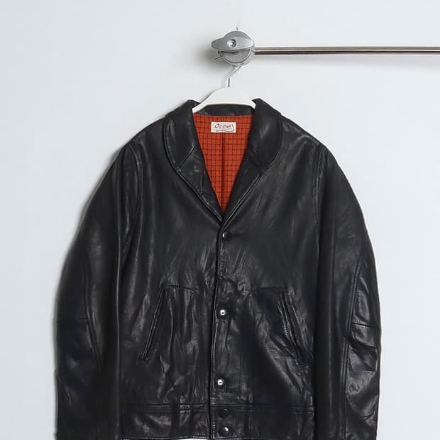 12A/W O.C Style "Savage" Leather Jacket
