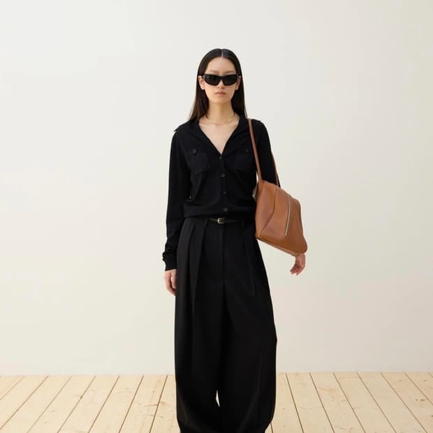 ORR  오르 비스코스 버튼 가디건S 새제품