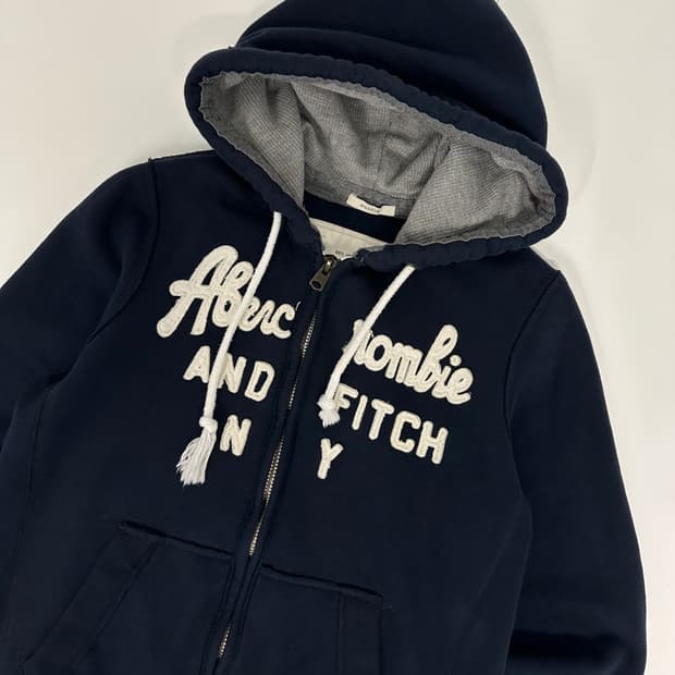 아베크롬비 스펠로고 후드집업(m)