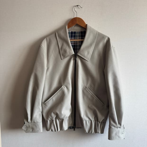 우영미 리버시블 블루종 자켓 44