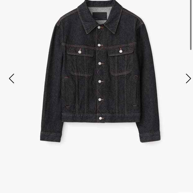 르마드 데님 트러커 자켓 인디고  3사 구매원해요