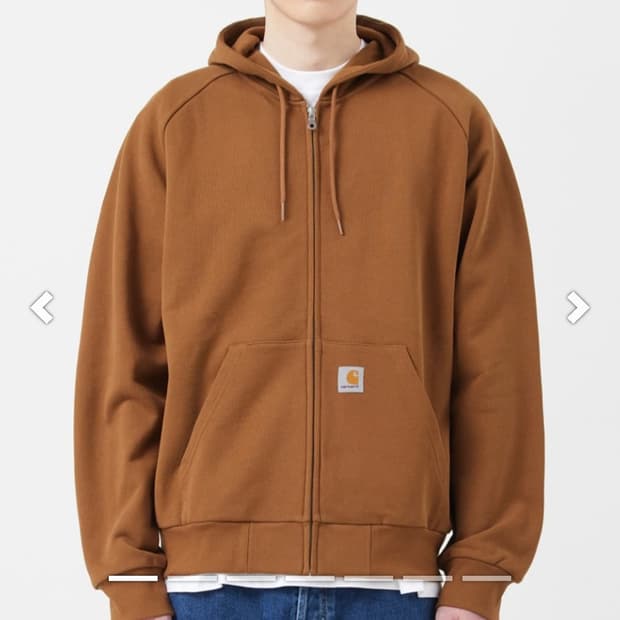 칼하트 스퀘어 후드 집업 M사이즈