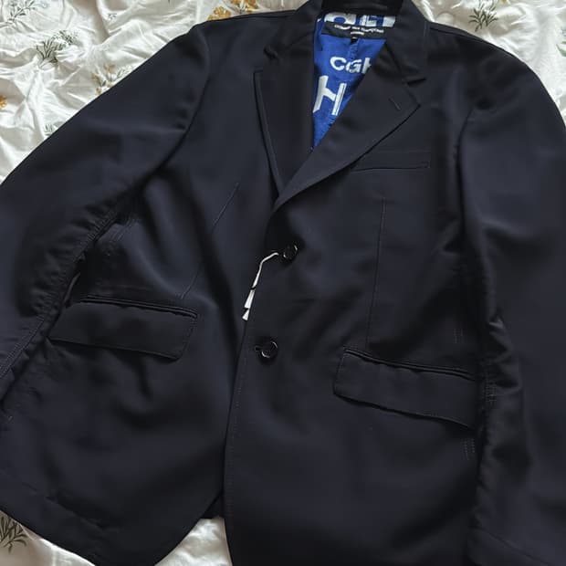 꼼데가르송 옴므 스트링 블레이저