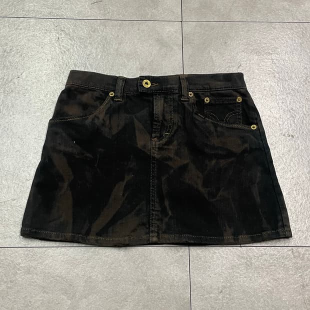 돌체앤가바나 타이다이 미니 스커트