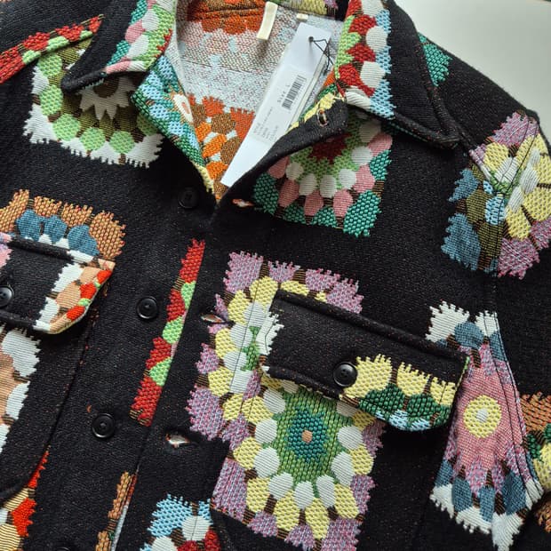 선플라워 플로라 CPO 셔츠자켓