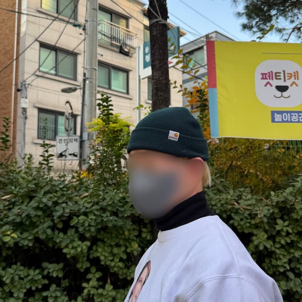 칼하트 비니 그린