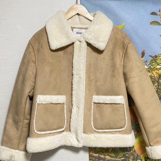 미쏘 무스탕 베이지 