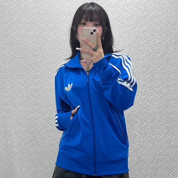 아디다스 올드스쿨 레트로 파이어버드 져지 집업 105 C11097