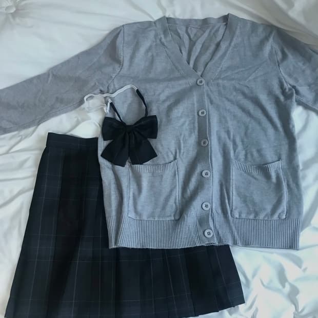 일본 미소녀 교복 스쿨룩 세트