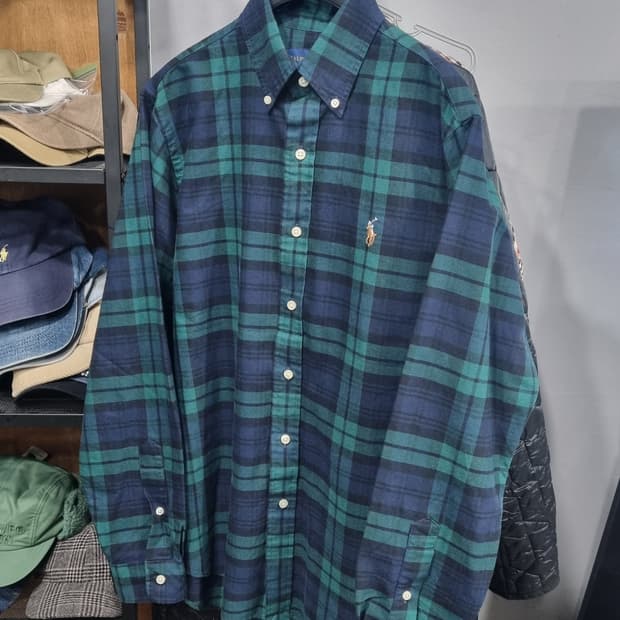 (Polo Ralph Lauren) 클래식핏 체크셔츠 95~100(표기s