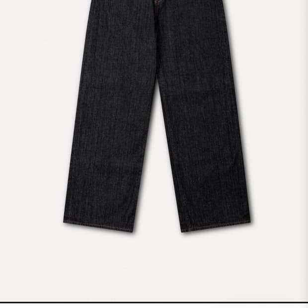 라벨아카이브 Mariam wide fit jeans indigo